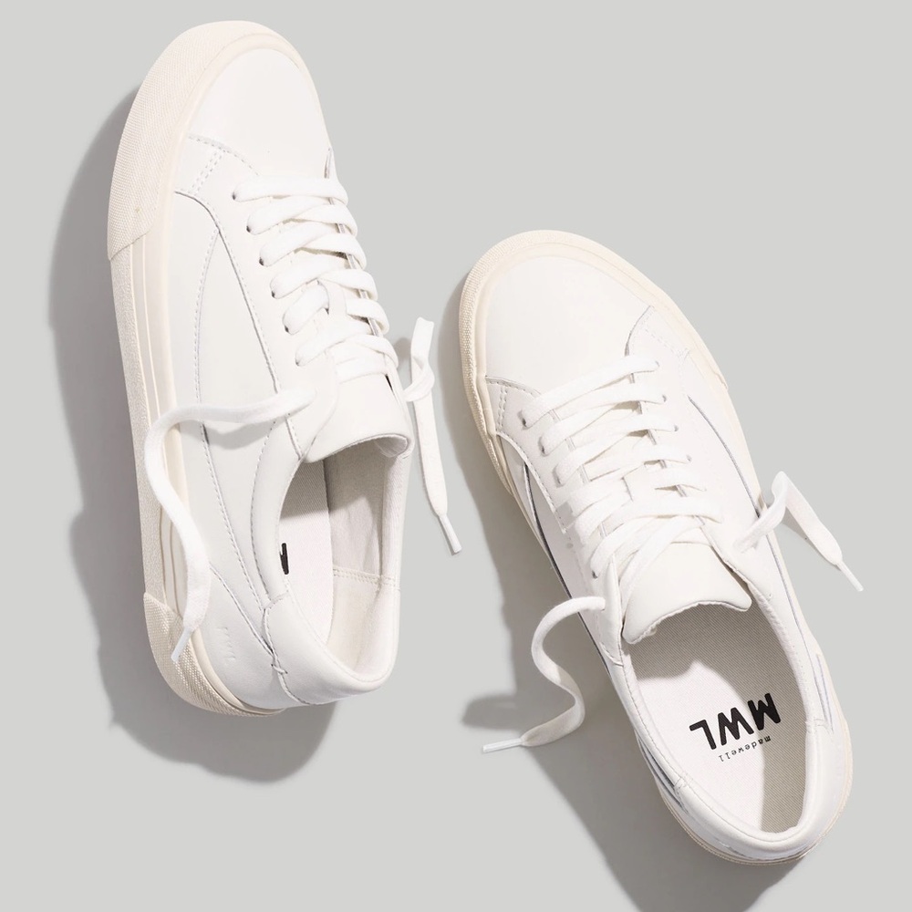 Madewell white sneakers 7.5